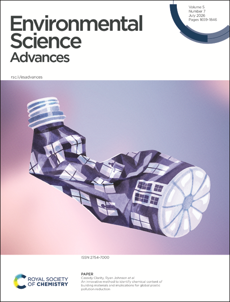 Cover of Environmental Science Advances July 2026 issue